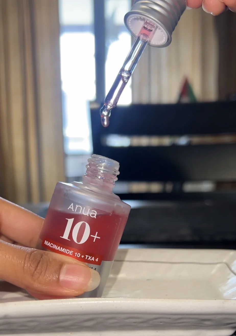 The picture the client sent of their serum